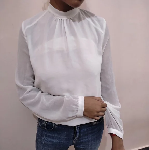 zara Backless white top - Picture 5 of 6